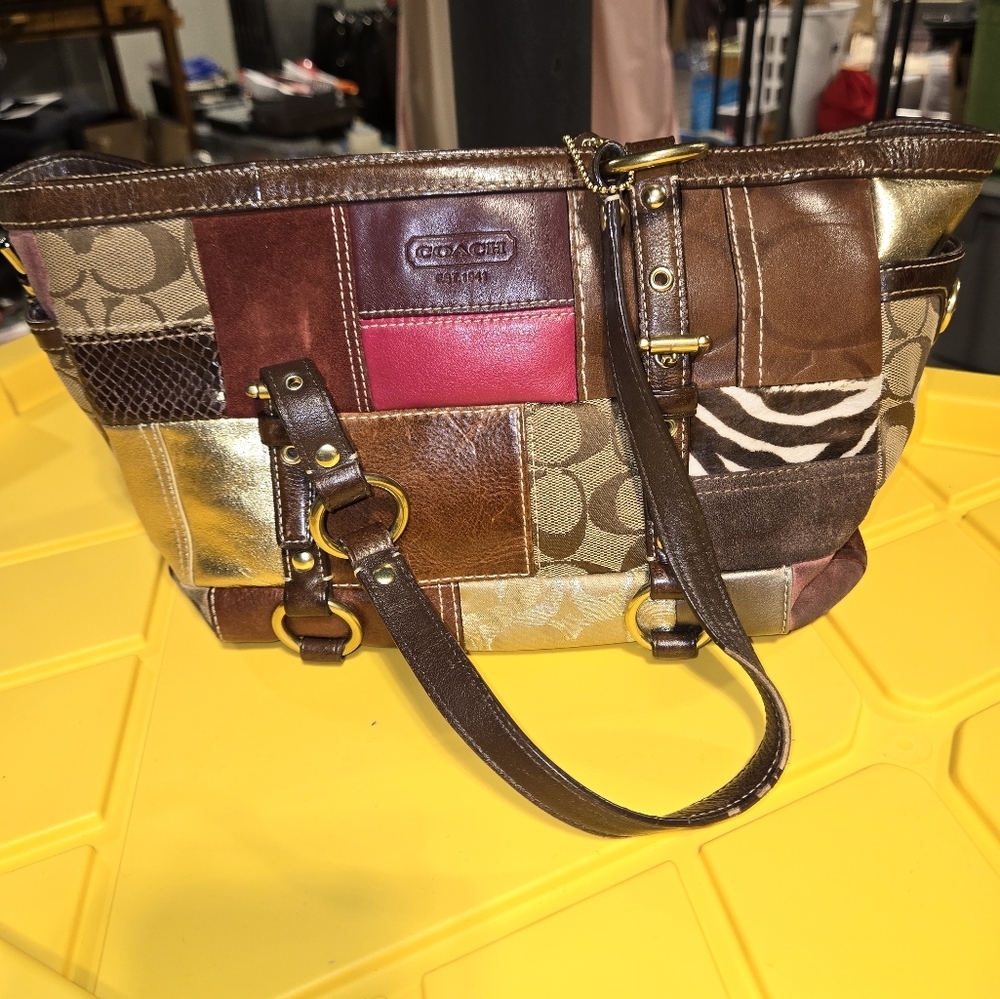 Coach purse large